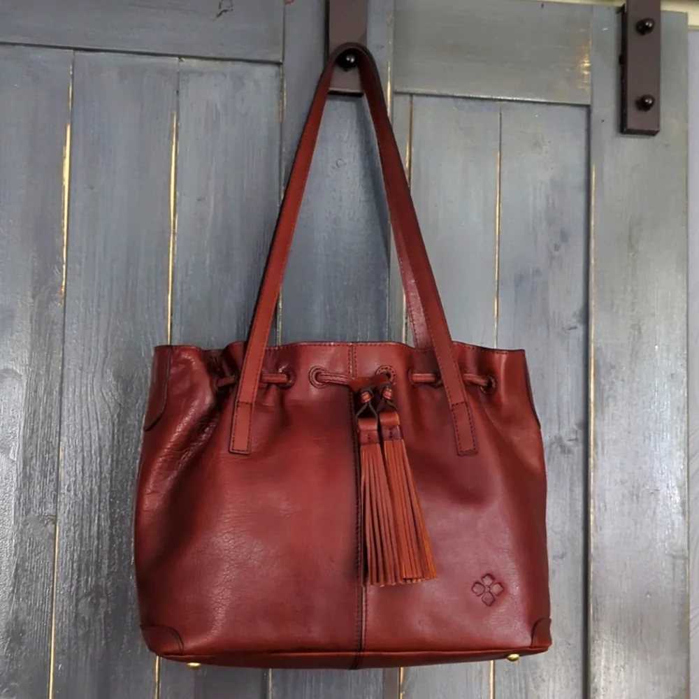 Patricia Nash Whitney FRINGE Shoulder BAG/ Tote